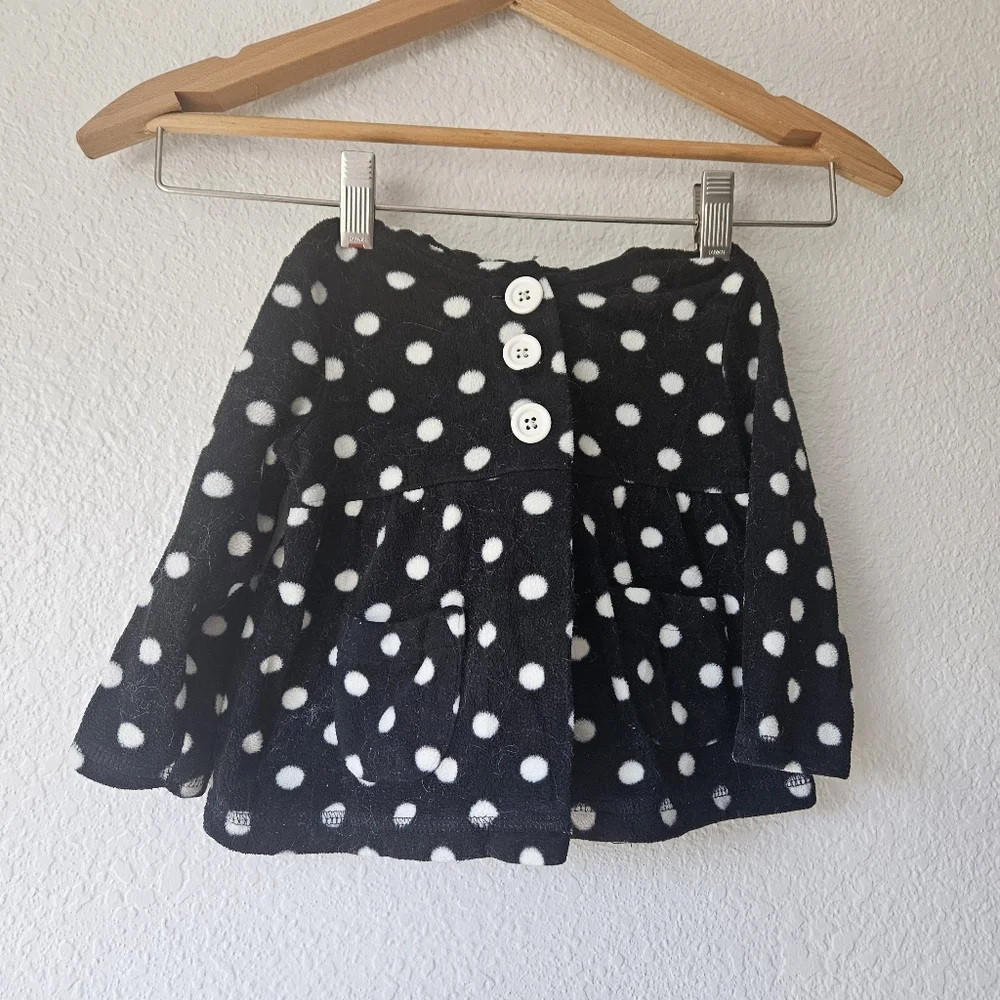 carters hooded polka dot coat, 12 months